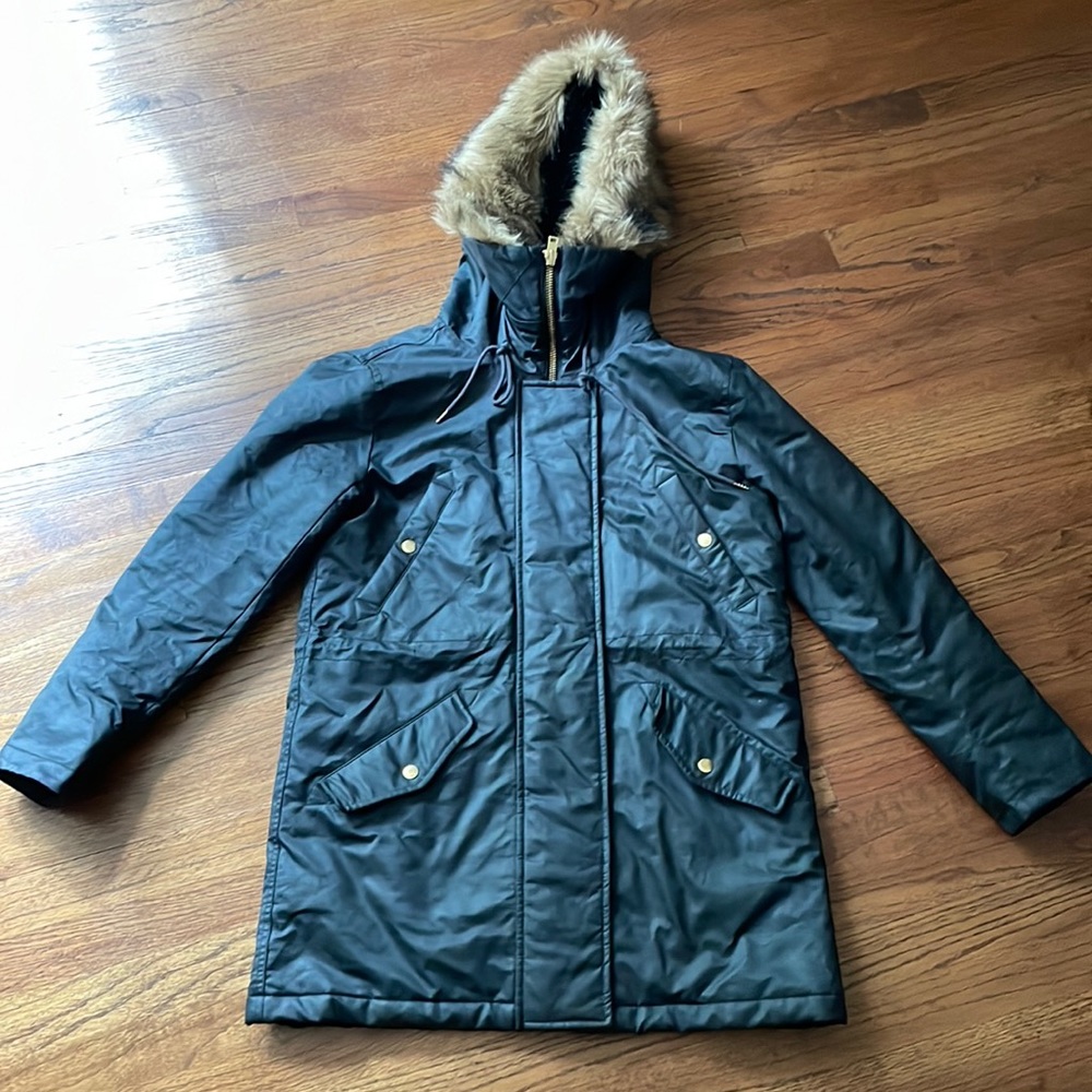 J. Crew Perfect winter parka with eco-friendly PrimaLoft